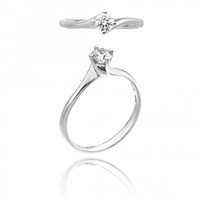Ring Chimento Woman in White Gold Diamante 0.15 Ct 1A2U015EH5140 - 1A2U015EH5140
